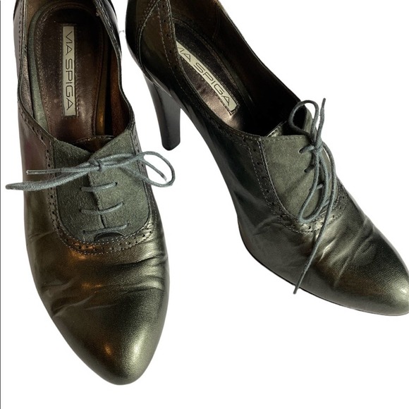Via Spiga Oxford Heels Size 7 - Picture 1 of 8